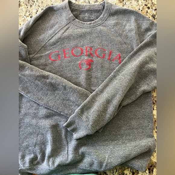 Peach State Pride - Georgia grey sweatshirt - Picture 2 of 2